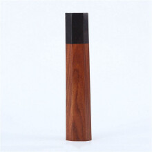 4X Couteau de Chef Japonais Poignée Bricolage Couteaux de Cuisine Couteau En Bois écologique Faisant Des Détails Accessoires Poignée Octogonale