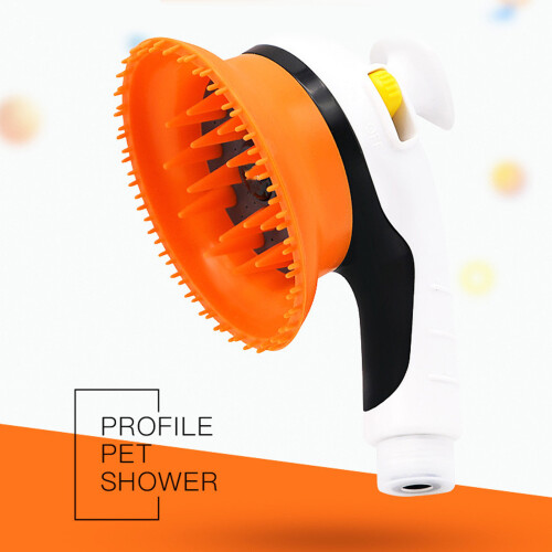 Pet Shower Set, Splash-Proof, 2.4m Hose, Easy to Use 2