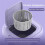 Portable Washing Machine,Folding  Washing Machine Sterilization Drying Washing Machine for Clothes EU Plug Green 3
