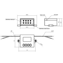 3X TFB-Y102Dj1 AC220V TUV/CE Cold Plasma Ion Generator for Food Freshing Refrigerator