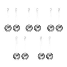 2 Tablespoon Measuring Spoon Coffee Scoop, 30Ml Metal Long Handled Spoons Coffee Measuring Spoons, Set of 10