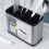 2X Kitchen Cutlery Organizer Knife Stand Plastic Drain Storage Holder Spoon Fork Chopstick Kitchenware Cooking Tool 2