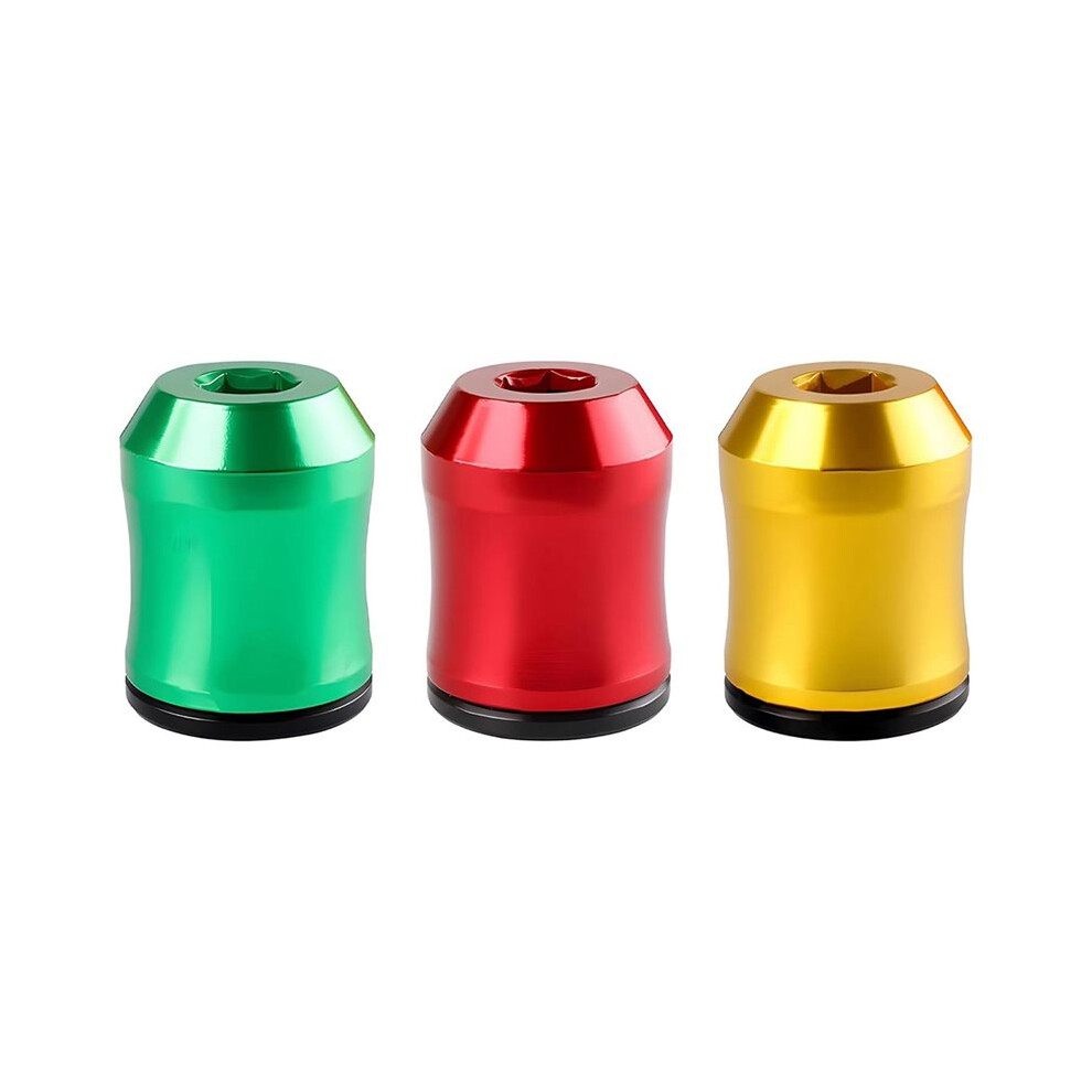 Photos - Power Tool Accessory 3PCS Magnetic Screw Ring for Drill, Screwdriver Holder with Anti-Slip Grip, Color-Coded Design(Green Red Yellow)