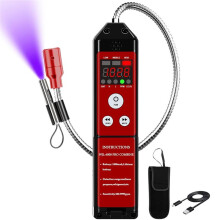 Refrigerant & Combustible Gas-Leak Detector, PPM Freon Leak Detector with Loud Alarm, for R134A R410A Propane Methane