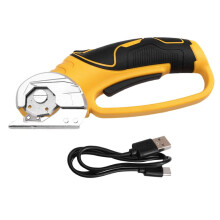 Cordless Electric Scissor Electric Rotary Cutter with Light for Carpet Cardboard Fabric Electric Cardboard Cutter