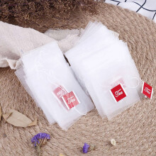 500Pcs Tea Bag Infuser with String Heal Seal 7 x 6cm Sachet Filter Paper Nylon Teabags Empty Tea Bags