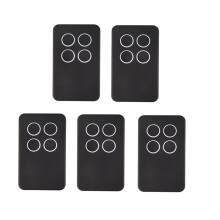 5pcs Universal Multifrequency Garage Remote Gate Remote Control 280-868MHZ for All Fixed Code and Parts of Rolling Code