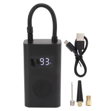 Sladdlös däckpump med LED-ljus och powerbank
