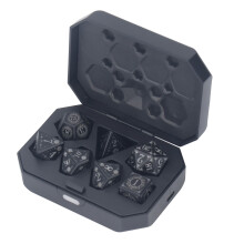 Set di 7 dadi LED da 25 mAh, 10x7x3,6 cm multicolore