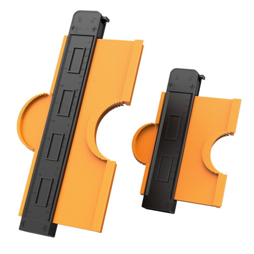 2Pack Contour Gauge with Lock, 10'' & 6'' Profile Tool Duplicator, Ideal Gift for Men