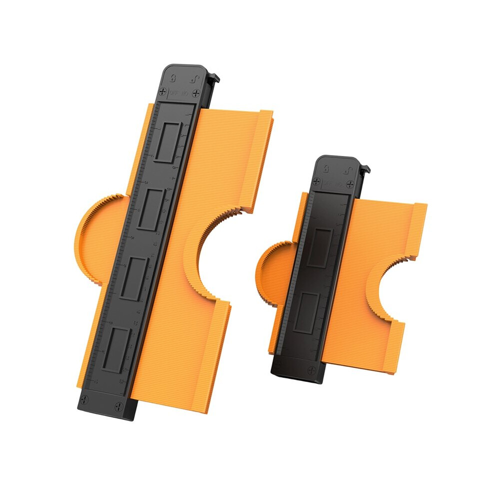2Pack Contour Gauge With Lock, 10'' & 6'' Profile Tool Duplicator, Ideal Gift For Men 6033546769364