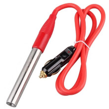 Patronenheizelement Eintauch-Wasserheizer mit Schützbarem Kabel, Tragbarer -Heizer Geeignet für 2L Wasser 12V 100W