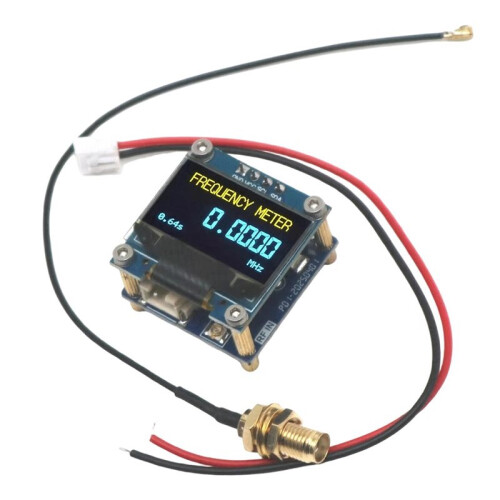 Frequency Counter 20Mhz-2.7Ghz LED Display RF Digital Signal Frequency Meter High-Precision Measurement HAM Amplifiers
