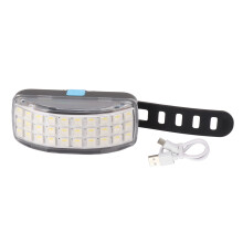 Lampe frontale rechargeable par USB, éclairage LED multimode pour la sécurité en extérieur