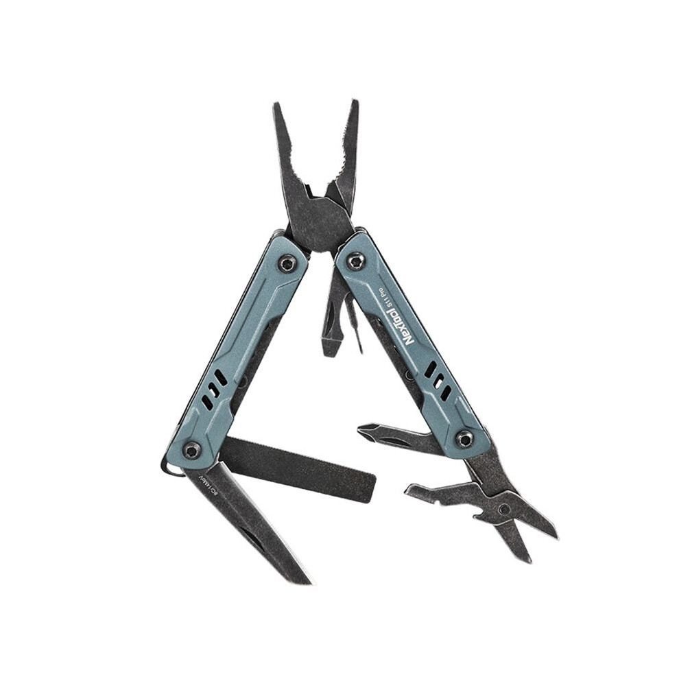 Nextool S11 Pro Pliers 12-In-1 Multi Tool With Folding Scissors Screwdriver Edc Knife For Outdoor Camping 4711482253797