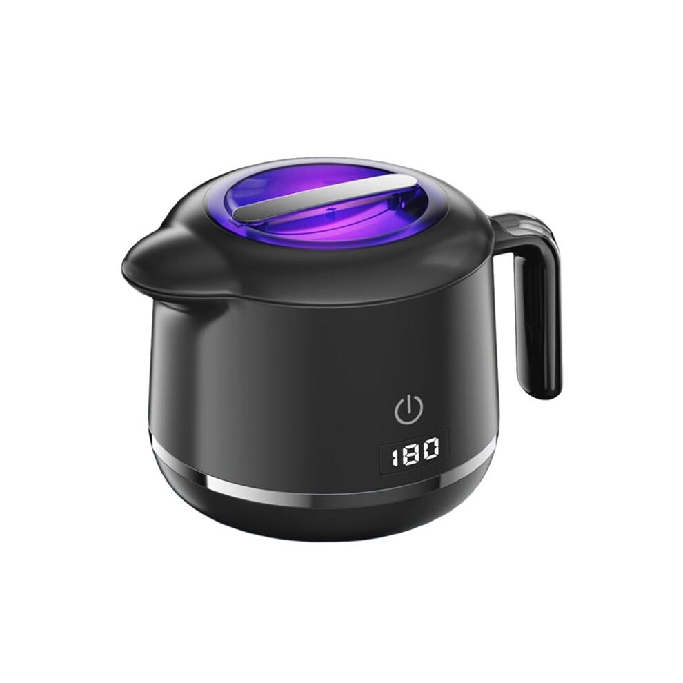 Ultrasonic Retainer Cleaner Machine- 45Khz Ultrasonic Jewelry Cleaner - 180Ml Mouth Guard & Denture Cleaner Pod Black Eu 4712089722525