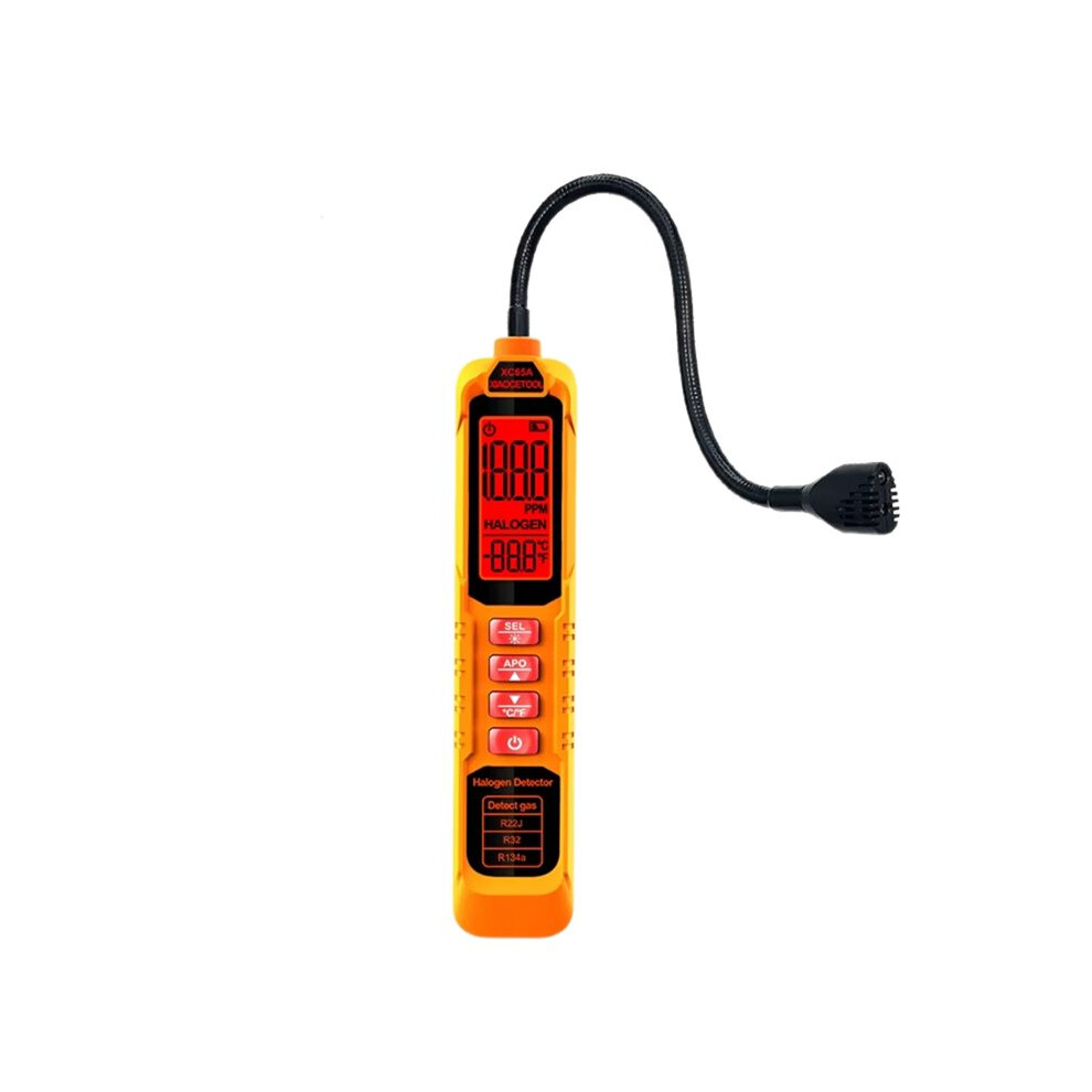 Xiaocetool Refrigerant Leak Detector For Hvac & Automotive Use - Advanced Halogen Sniffer With Lcd Display, Accurate Detection 4713936339590