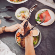 3X Bbq Clip Bestek Clip Voedseltangen No-stick Voedsel Clip BBQ Tang Brood Klem Taart Clip Servies Keuken gereedschap