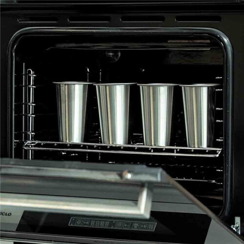 Premium Stainless Steel Cups 16 Oz Pint Cup Tumbler (16 Pack) - Stackable Durable Cup 1