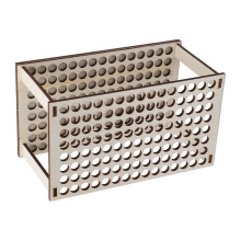 Buchsbaumholz Natur-Bleistifthalter - Ø 1,2 cm 120 Stifte