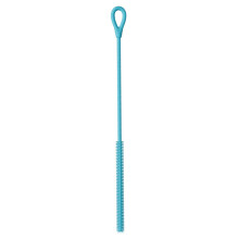 (Blue, 6 9 combinations) 2pcs Baby Bottle Brush, Spiral Anti-Slip, Fine Head