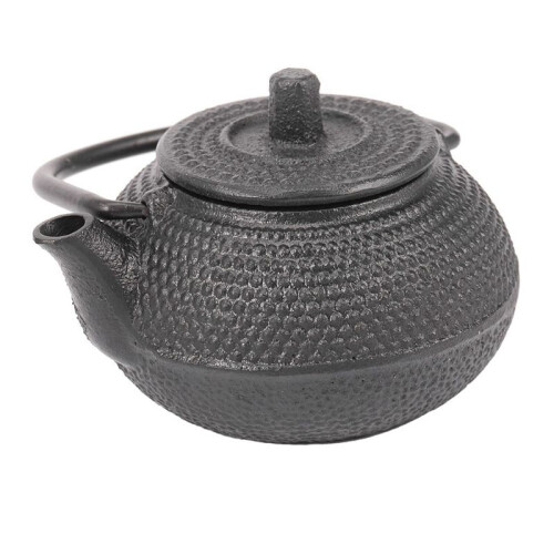 4X 50Ml Japanese Style Cast Iron Kettle Teapot Comes + Strainer Tea Pot
