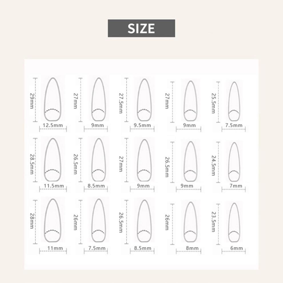 Roc-Electron Gentle Cat Eye Resin Nail Extensions (50 Char)