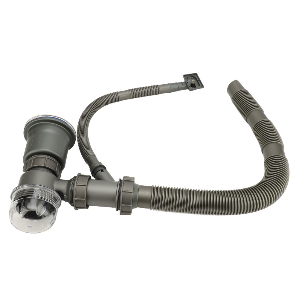 Professional Thickened Kitchen Sink Drain Kit Â Odor Resistant, Pp & Metal 7891388139054
