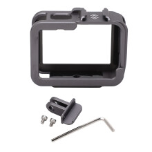 Durable Material Convenient Operation Quick Open Lock Hollow Carved Universal Screw Hole Aluminum Alloy Case Frame Protector Housing Shell Cold Shoe