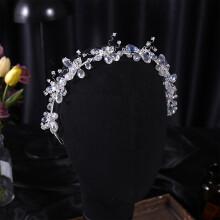 Bridal Crystal Tiara Headband for Wedding