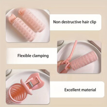 (Pink, 1pc) 2pcs Women\'s Bangs Clip, Easy Hair Roots Enhancer