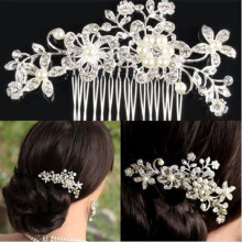 Pearl Crystal Wedding Hair Pins for Brides