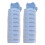 (Blue, 2pcs) 2pcs Women\'s Bangs Clip, Easy Hair Roots Enhancer 1
