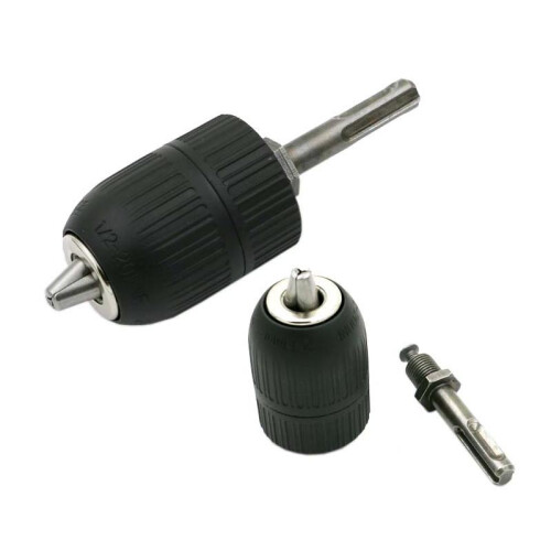 Impact Drill Chuck 2-13mm Keyless w/ SDS Adaptor