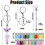 32 Pcs Beadable Keychains Bars, Silver Beadable Keychains Bars Bulk Blank for Keychain Making and 36Pcs Colorful Tassel 7