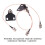 Stage Wireless Mic Host, BNC Antenna Extension Cable for Receiver, Performance Audio Accessory 5