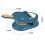 Pressa per dumpling 2-in-1, 200 g, Blu, 28,5 x 20 x 6,3 cm 2