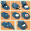 Pressa per dumpling 2-in-1, 200 g, Blu, 28,5 x 20 x 6,3 cm 6
