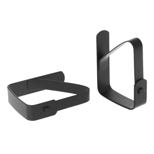 80 Pack Tablecloth Clips Black Picnic Tablecloth Clips Adjustable Anti-Skid Fixed Clip Table Cloth Holder 2