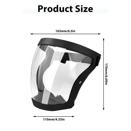 Anti-Fog Welding Face Shield with Headband 2