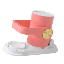 Macchina per sfoglie di dumpling 2-in-1 rosa 27,5x12x17cm