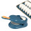 Pressa per dumpling 2-in-1, 200 g, Blu, 28,5 x 20 x 6,3 cm 1