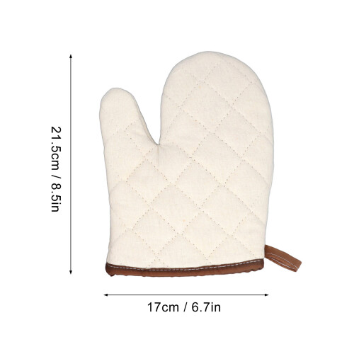 hitzebeständige Baumwoll-Ofenhandschuhe, dick, klein. 1