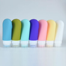 (89ml suction cup silicone bottle (set of 16 pieces) Vuotamattomat matkapullot leveällä suuaukolla