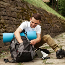 (Army Green) Elastische Sport-Handytasche für Outdoor & Reise