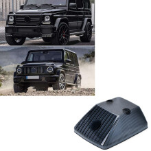 2Pcs Front Turn Signal Lamp Lens Shell A4638260057 for W463 G-Class G500 G55 G63 G65 1986-2018 Gloss Black
