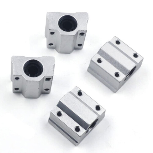 Horizontal Linear Bearing Slide Set 8mm Dia Linear Motion Bearing Slide Bushing 200mm Linear Shaft Optical Axis Set