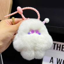 (White) Poupée en Peluche pour Enfants - Cadeau d'Anniv