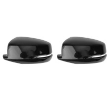 2X Left Side Mirror Cover Exterior Wing Mirror Shell Housing with Lamp Type for ACCORD 2014- 2017 76201-T2B-W01