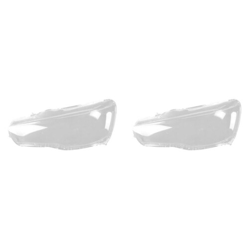 2X Auto  Scheinwerfer Shell Lampenschirm Transparente Linsenabdeckung Scheinwerferabdeckung für  Lancer EX 2010-2016